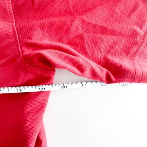 Eddie Bauer Mens Polo Shirt Collared Button Red Medium - Picture 5 of 6